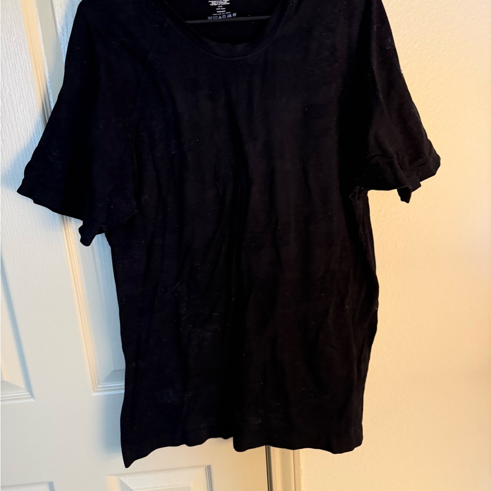 Fabletics Black Short Sleeve Tee